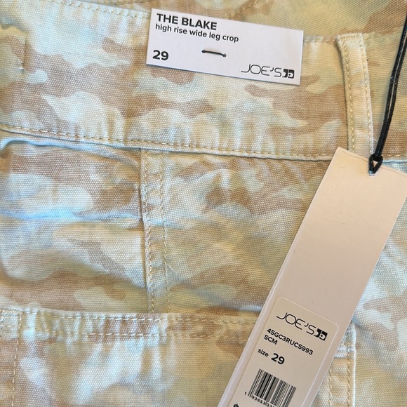 Joe’s Jeans The Blake light tan camo pants- NWT - Picture 4 of 5